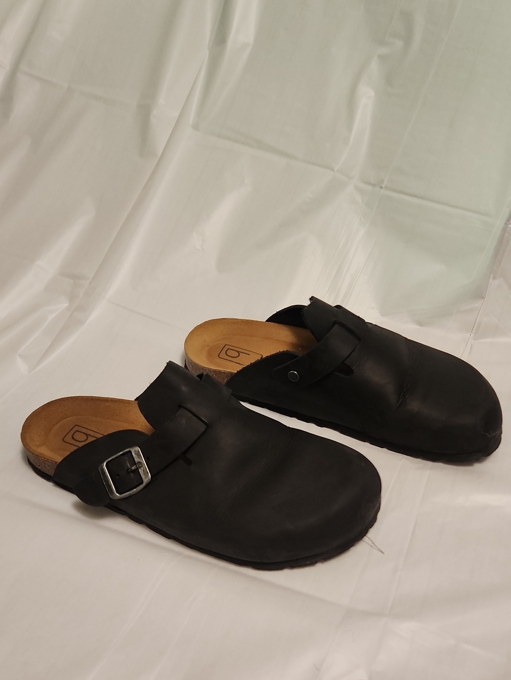 Black Slide Clogs Made In Spain